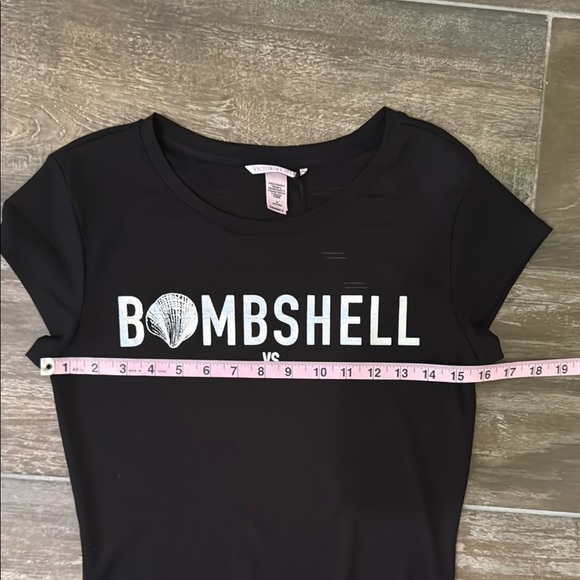 Victoria's Secret Black Short Sleeve Bodysuit - Picture 7 of 8